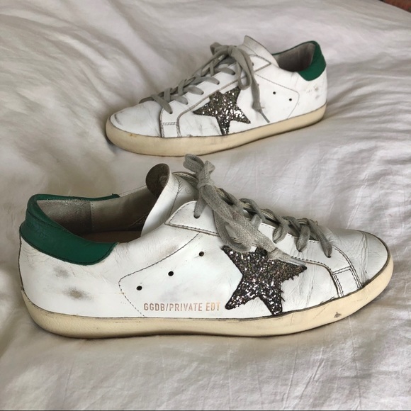 golden goose green back